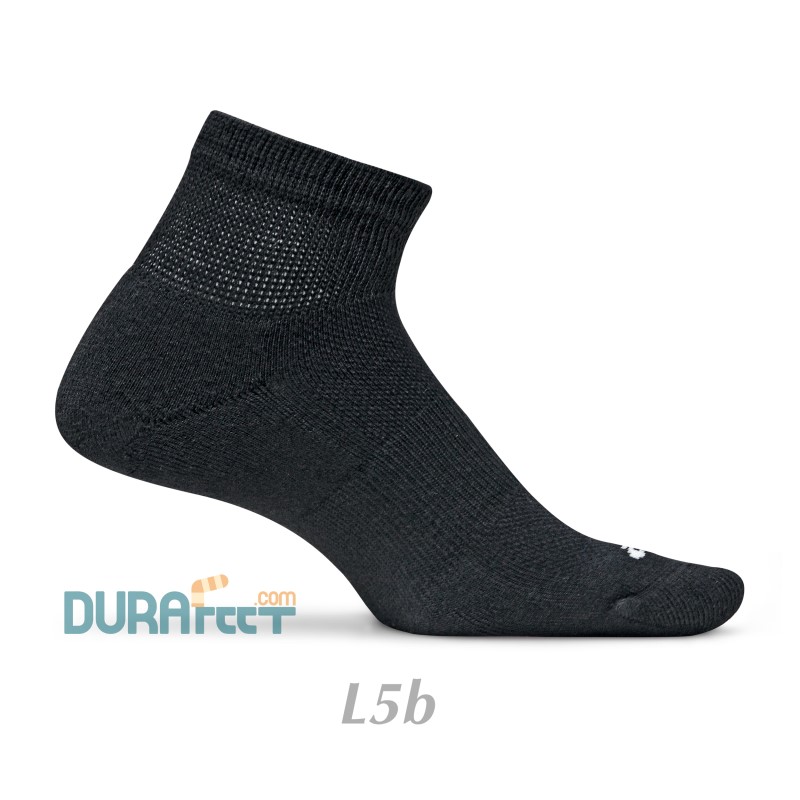 Tất siêu bền cổ lửng Feetures mã L5b - Vớ thể thao xuất mỹ
