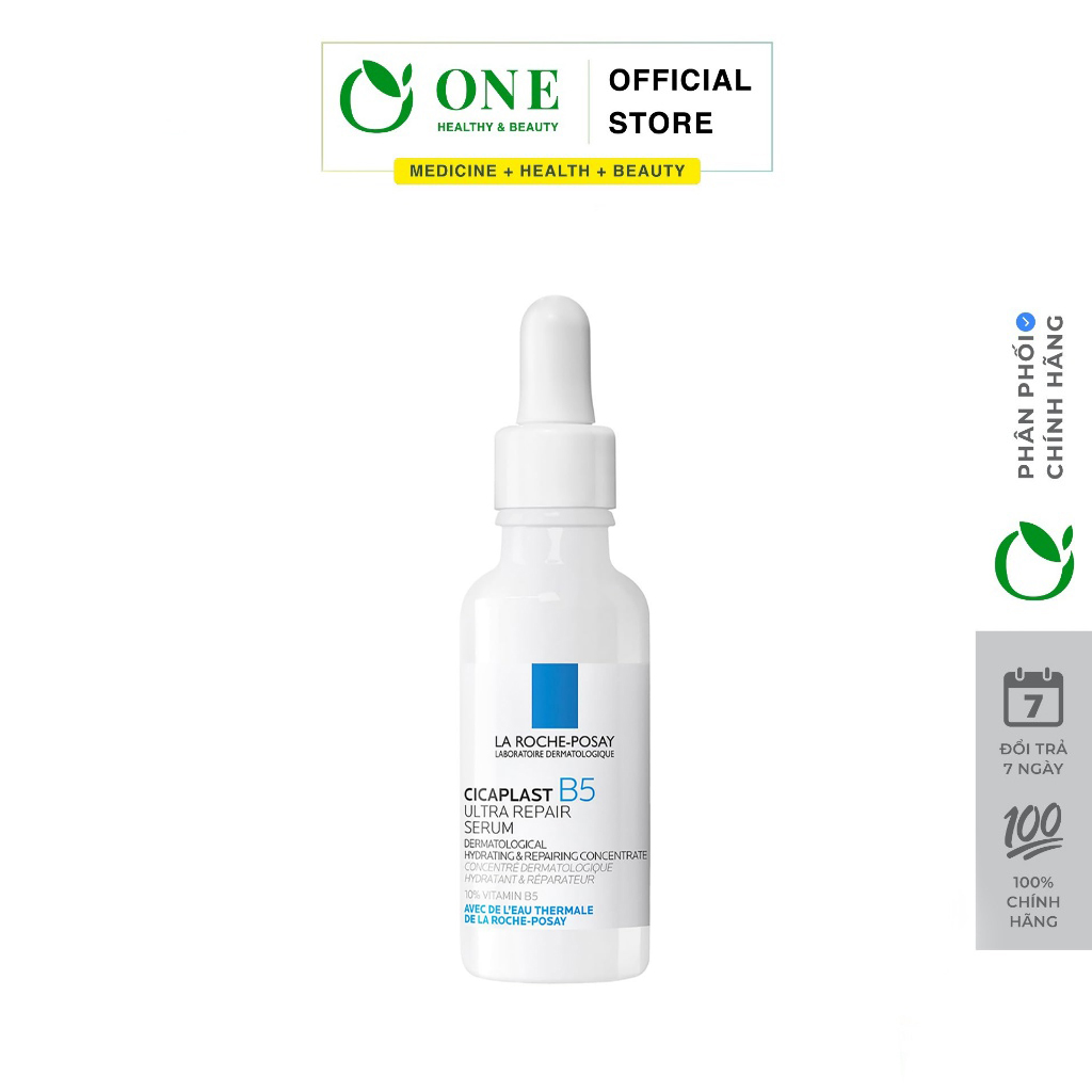Tinh chất tái tạo, phục hồi da, dưỡng da săn chắc la roche-posay cicaplast b5 serum 10ml