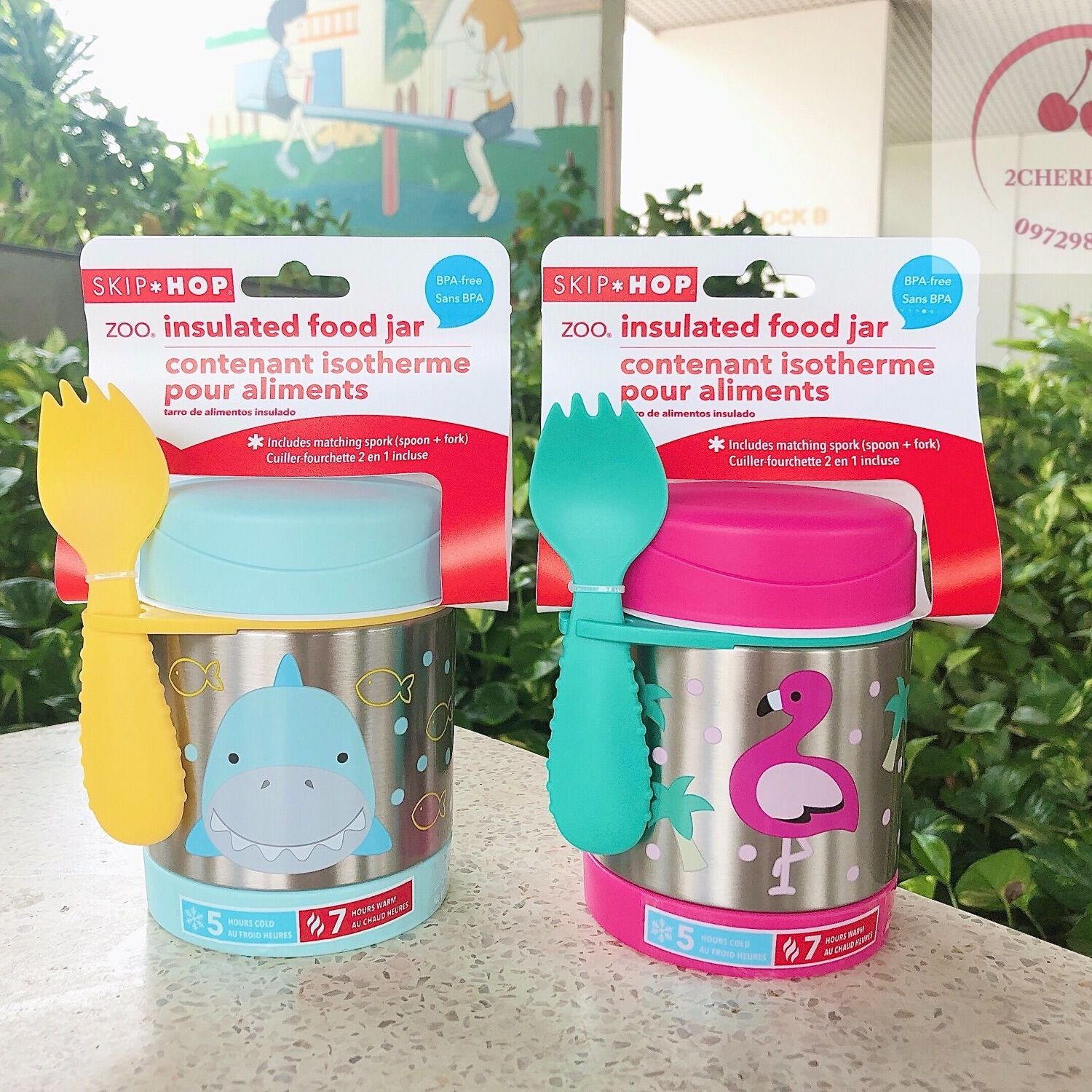 Bình giữ nhiệt skip hop 330ml mỹ