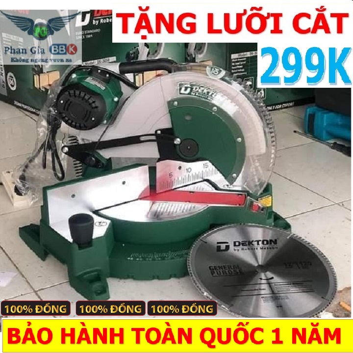 Máy cắt nhôm dekton 255, 100%dây đồng