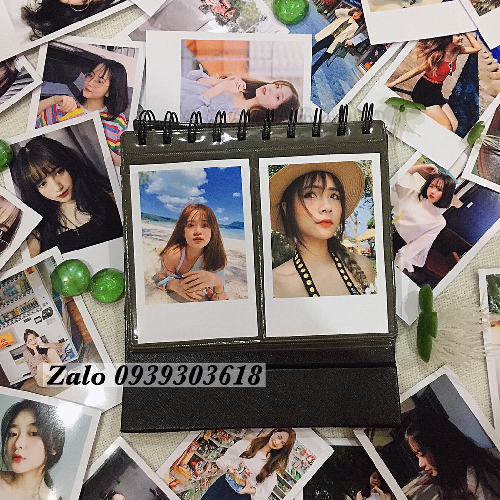Mua album tặng kèm in 68 ảnh - album để bàn mini ảnh 6x9cm