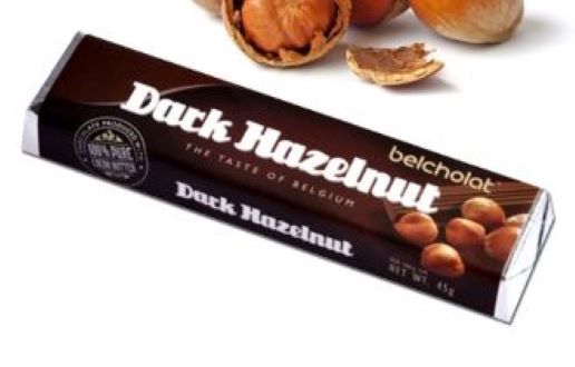 3 thanh socola Dark chocolate With Hazenut 45gr