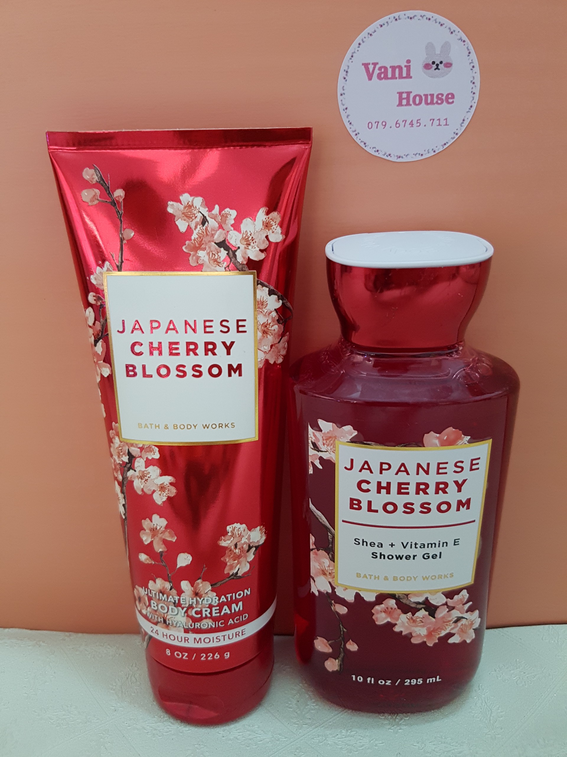 Kem dưỡng thể, sữa tắm bath and body works - japanese cherry blossom