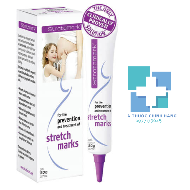 Stratamark Silicone gel rạn da duy nhất được FDA phê duyệt đã có chứng minh lâm sàng đến từ Thụy Sĩ