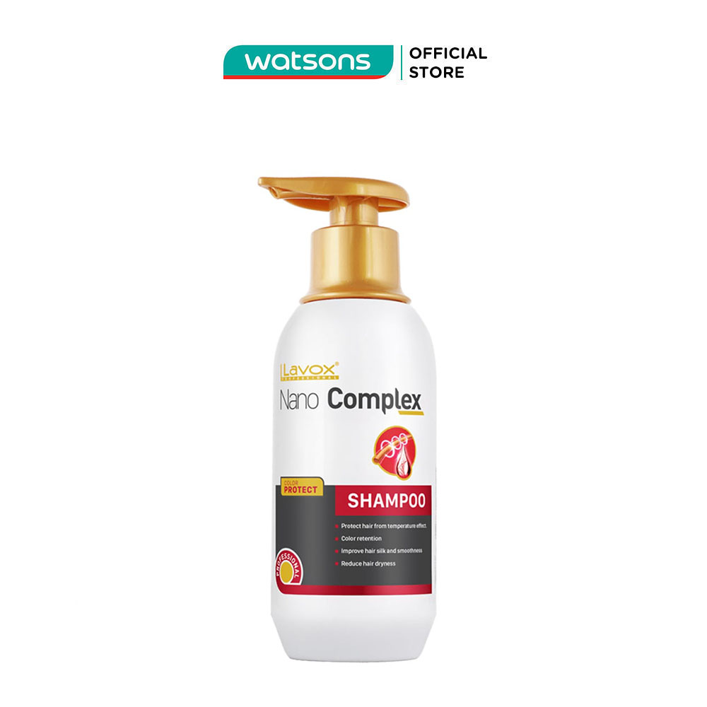 Dầu Gội Lavox Nano Complex Color Protect Shampoo Giữ Màu 300ml