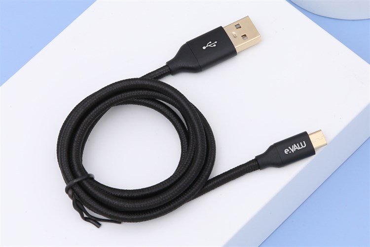 Sale - cáp sạc micro 1m evalu ltm-01 đen chính hãng 100% bảo hành 12 thángchức năng sạctruyền dữ liệu jack kết nối micro usb đầu ra micro usb: 5v - 2.1a độ dài dây 1 m công suất tối đa 10 w