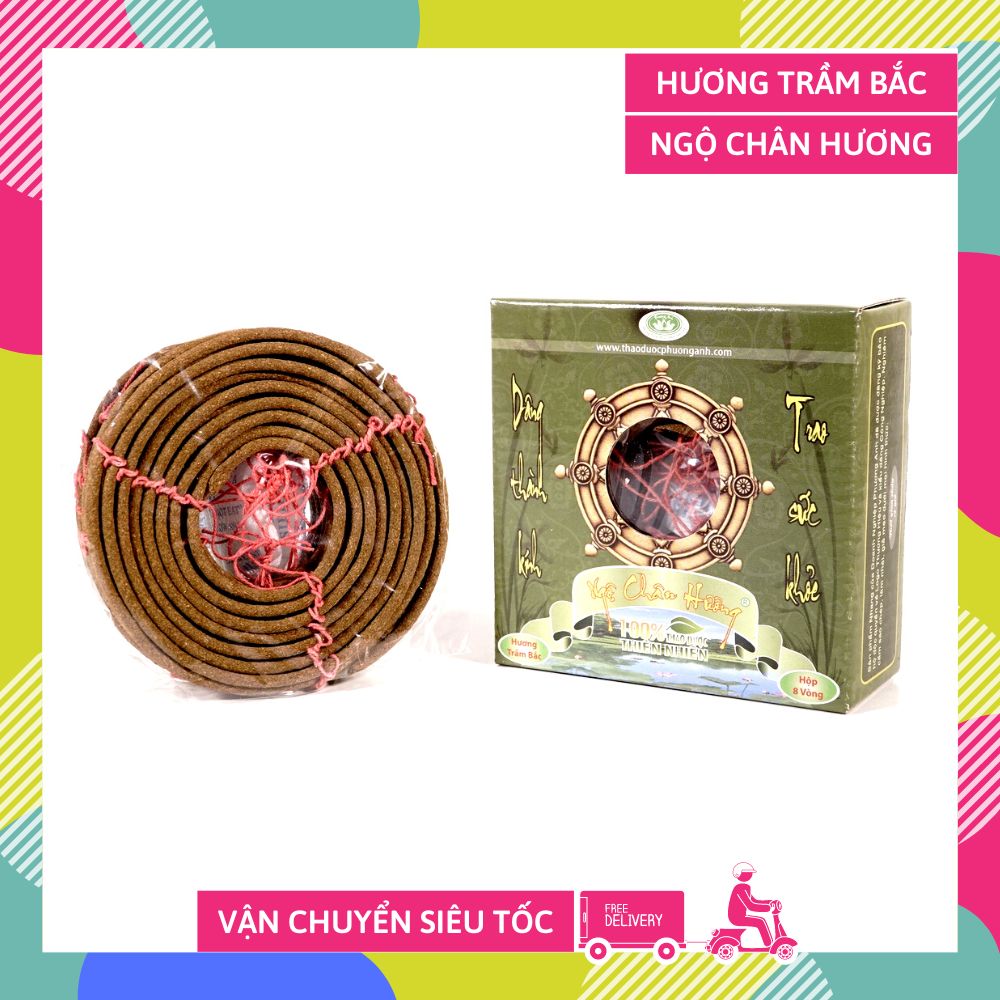 Nhang khoanh thiên nhiên Ngộ Chân Hương an toàn - Loại cao cấp