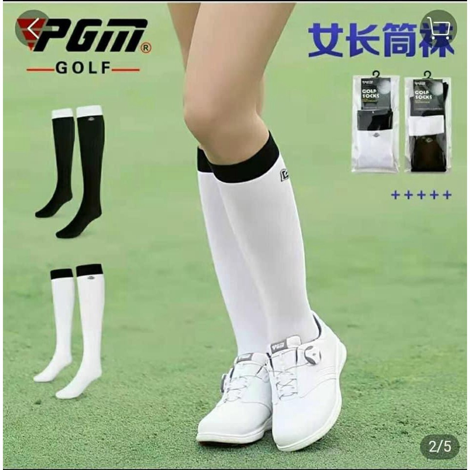 Tất golf nữ, vớ golf nữ cao cổ pgm