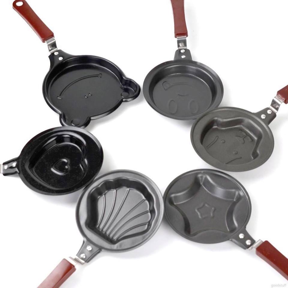 Chảo chiên trứng mini nhiều hình