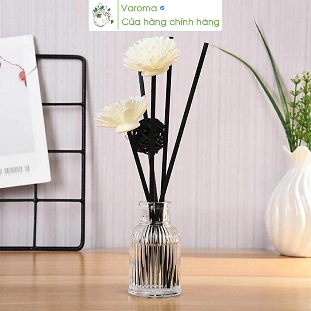 Nước hoa tinh dầu khuếch tán thơm phòng Vân sọc trong suốt giúp khử mùi thư giãn KT05