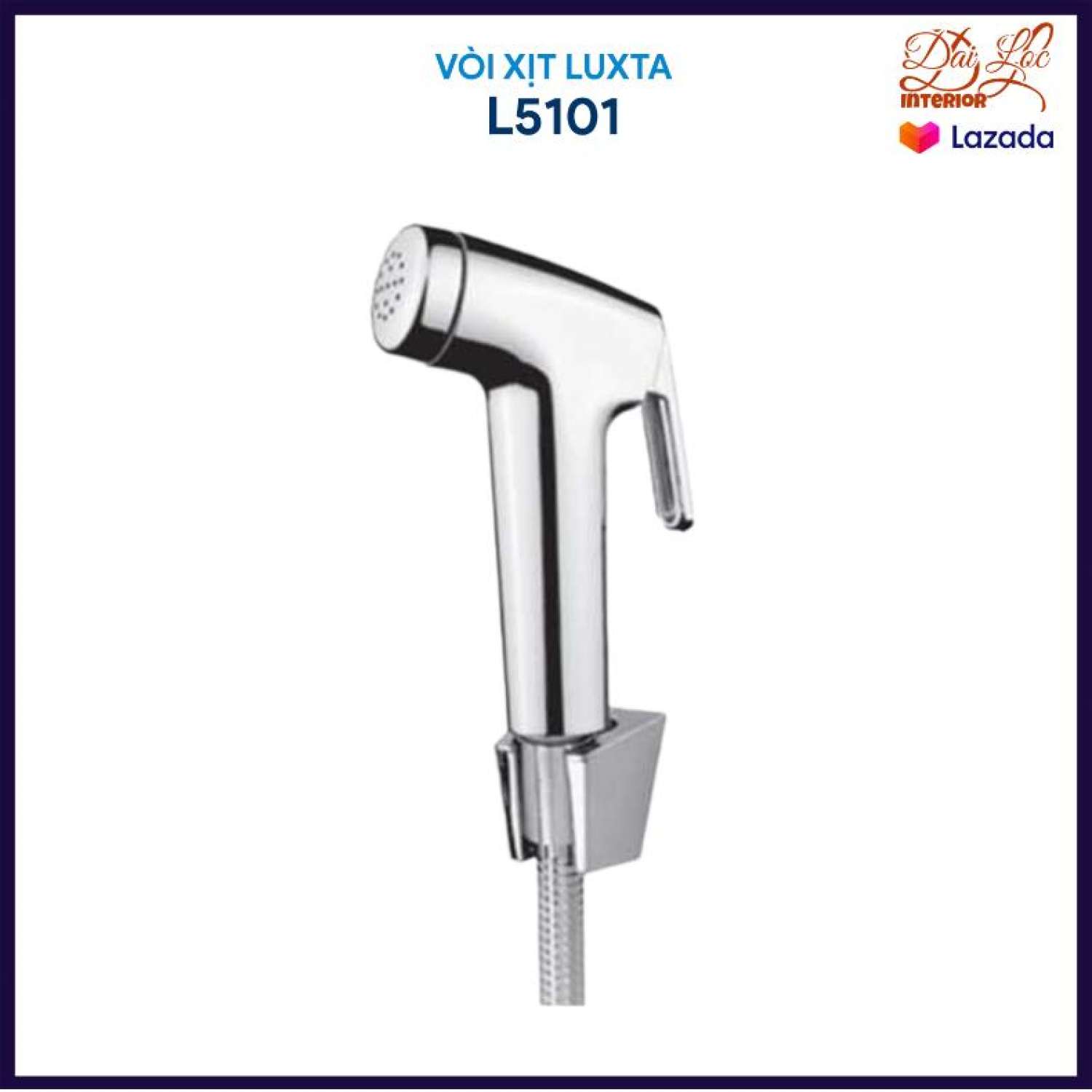 Bộ vòi xịt vệ sinh toilet luxta l5101 - bảo hành 1 năm - hàng chính hãng