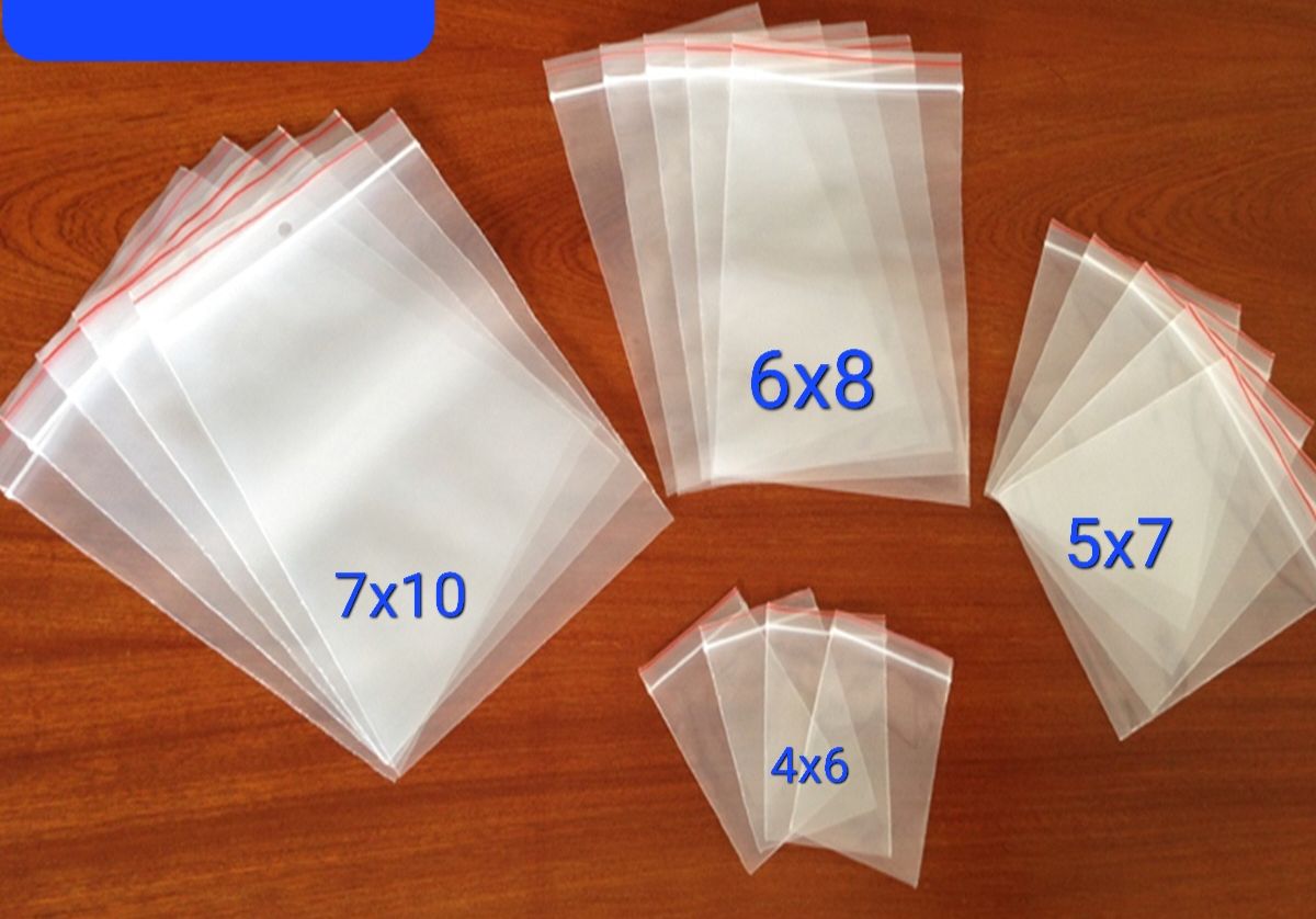 [100g size nhỏ] Túi Zip chỉ đỏ size Nhỏ, hàng chất lượng, đẹp, đựng thuốc, nước chấm, trang sức