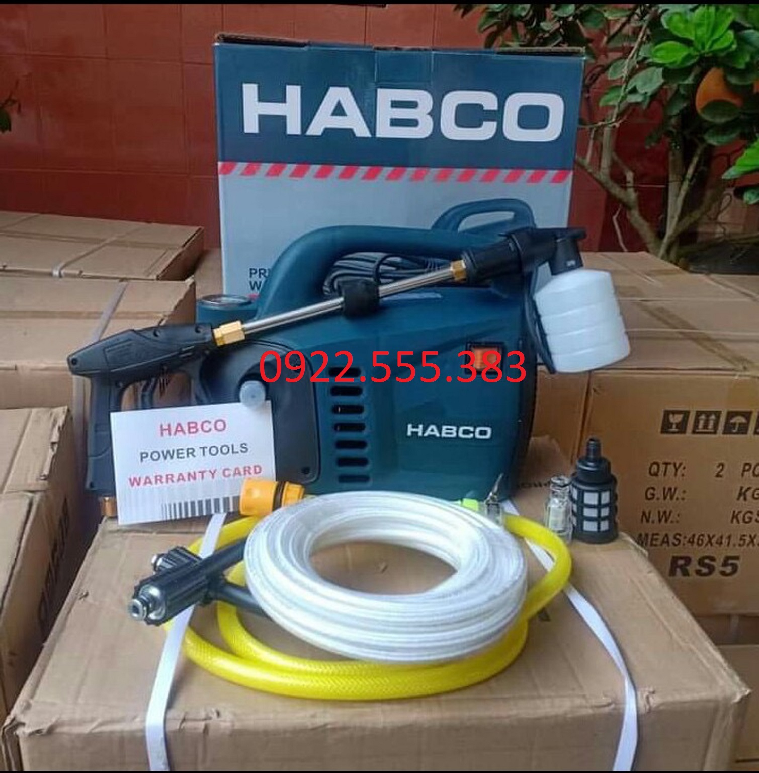 Máy rửa xe gia đình habco công suất - 2000w