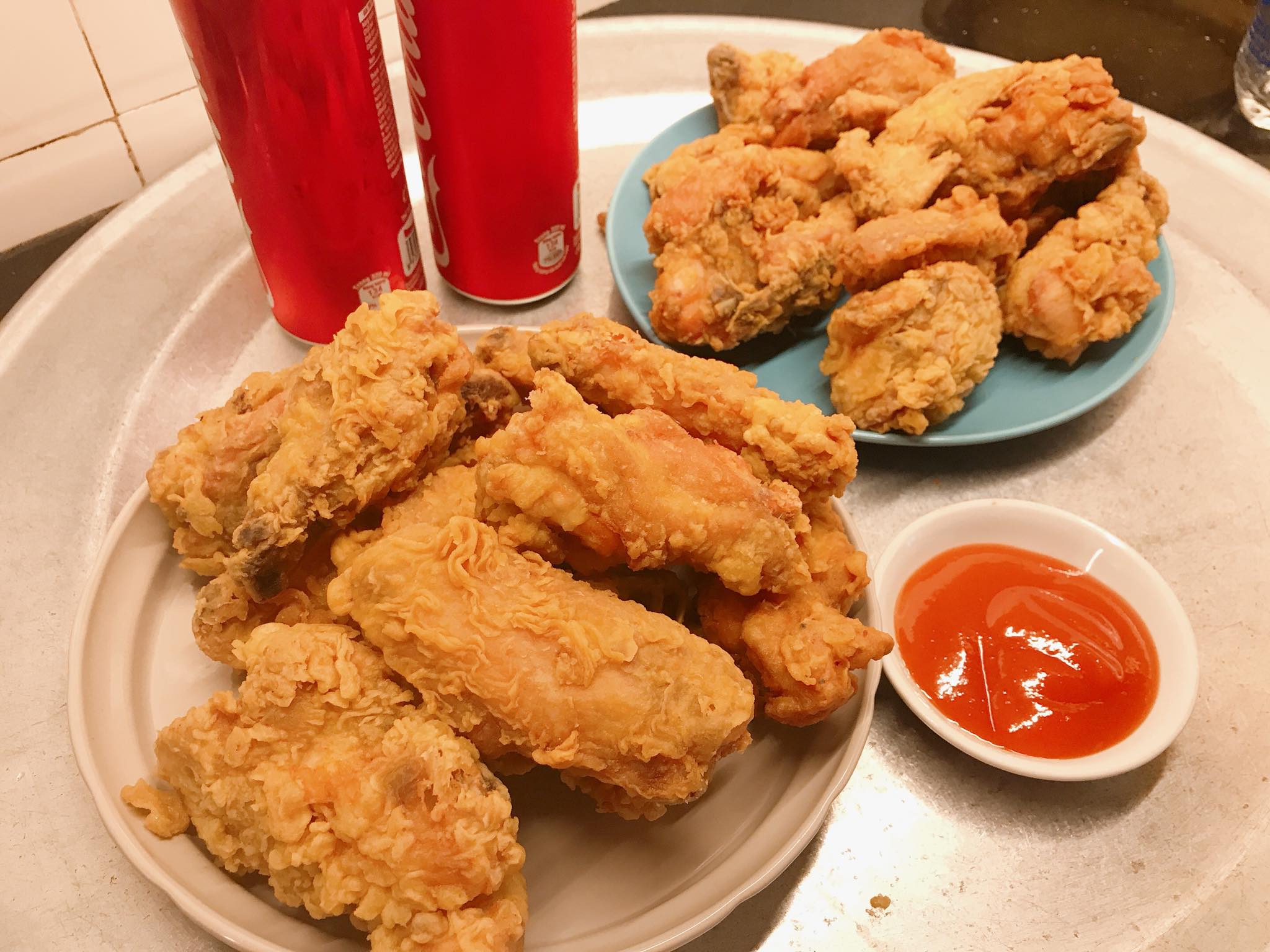 Bột chiên gà giòn rụm như KFC ( 360gr bộ 2 gói gồm 1 bột ướt và 1 bột khô)