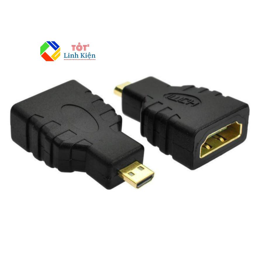 Đầu chuyển micro hdmi sang hdmi - sử dụng raspberry pi 4