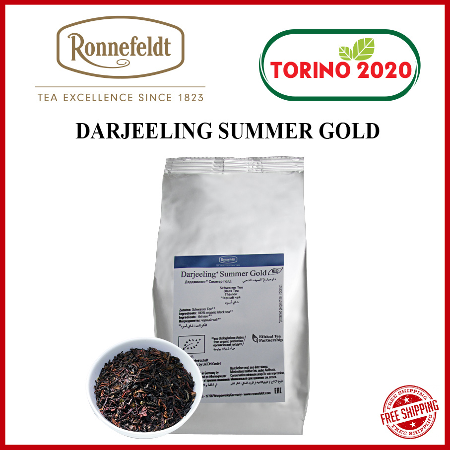 [HCM][HÀNG CHÍNH HÃNG] Trà lá Ronnefeldt tea - Trà lá Darjeeling Summer Gold gói 250g