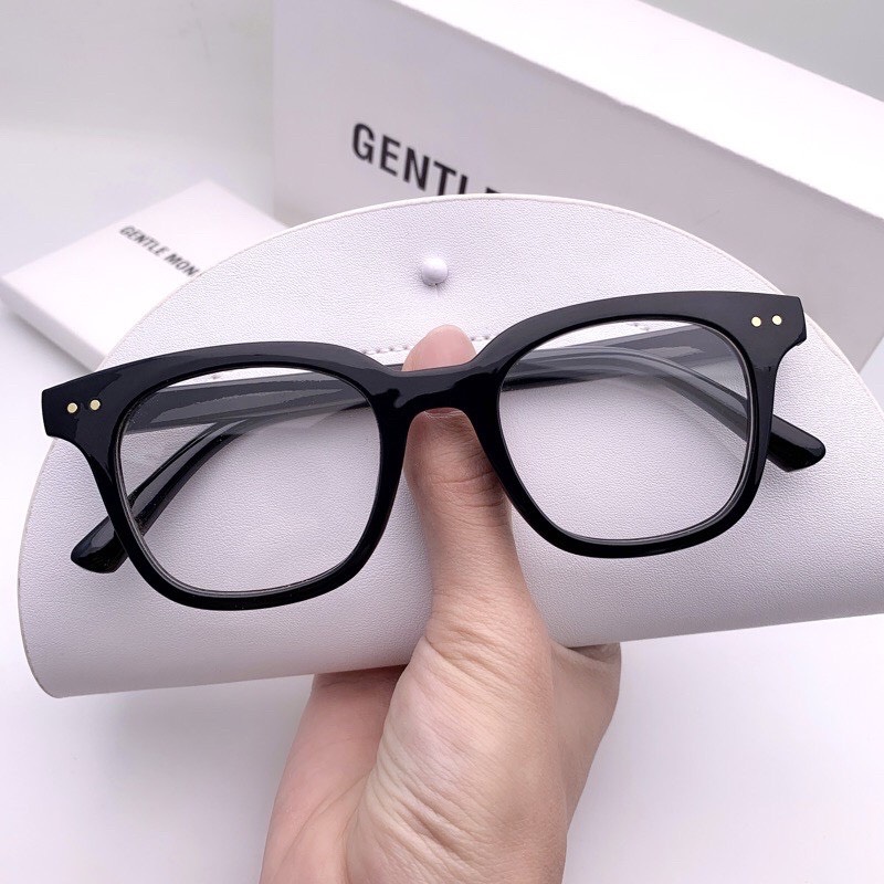 Kính cận thời trang mắt vuông gọng nhựa bảo vệ mắt chống tia UV - Kính giả cận phong cách Hàn Quốc 017