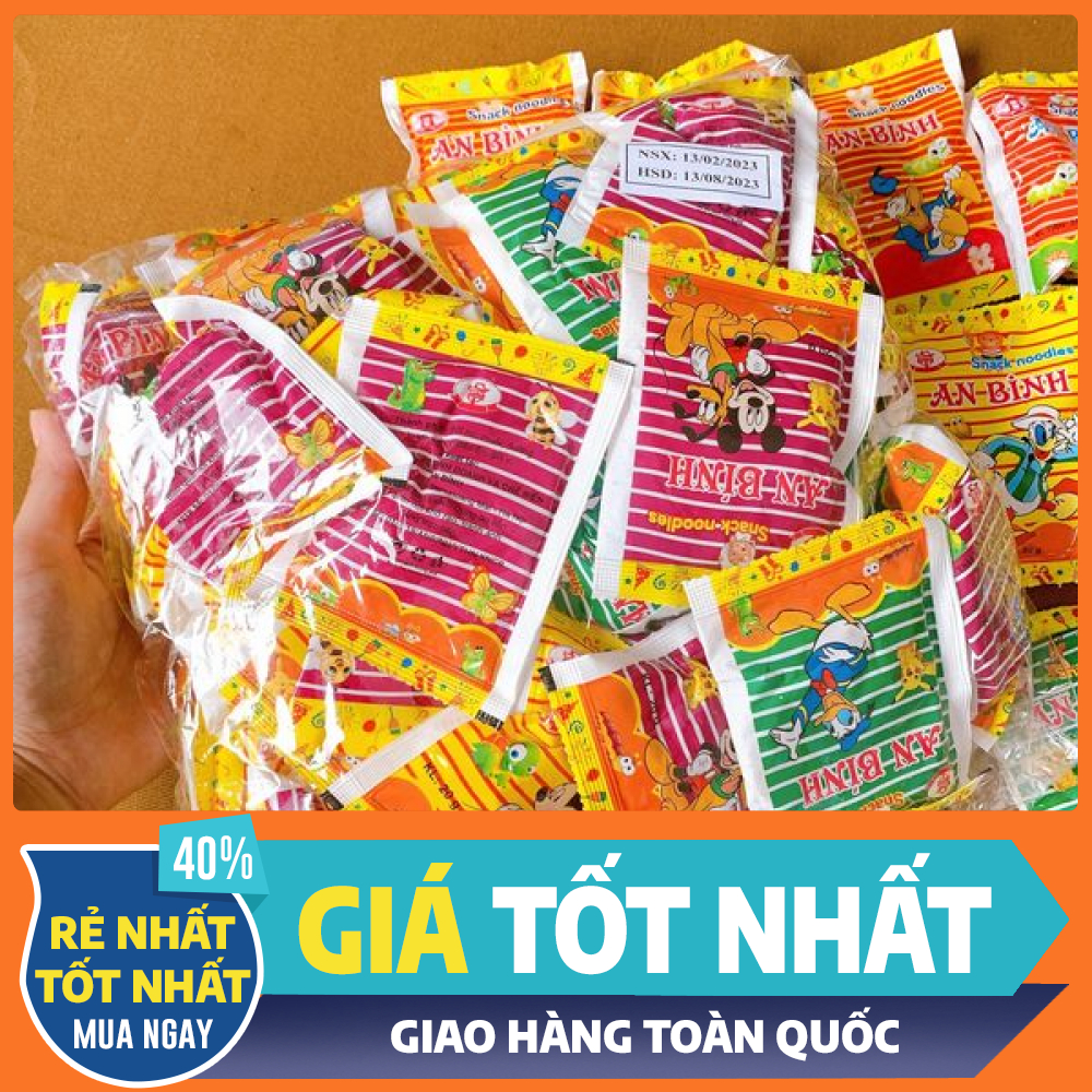 Combo 50 gói mì tôm trẻ em An Bính
