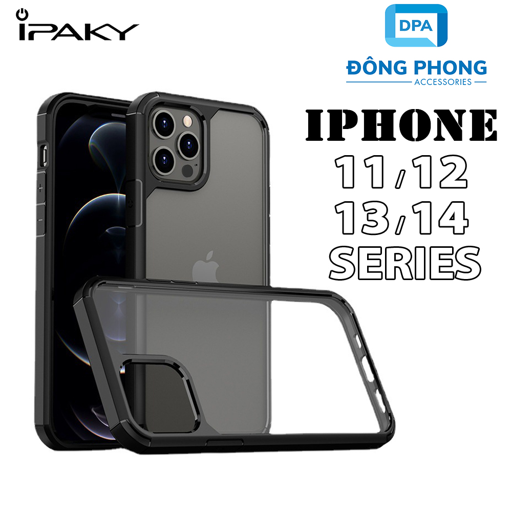 Ốp Lưng Chống Sốc iPaky Cho iPhone 11, 12, 13, 14 Series Chính Hãng