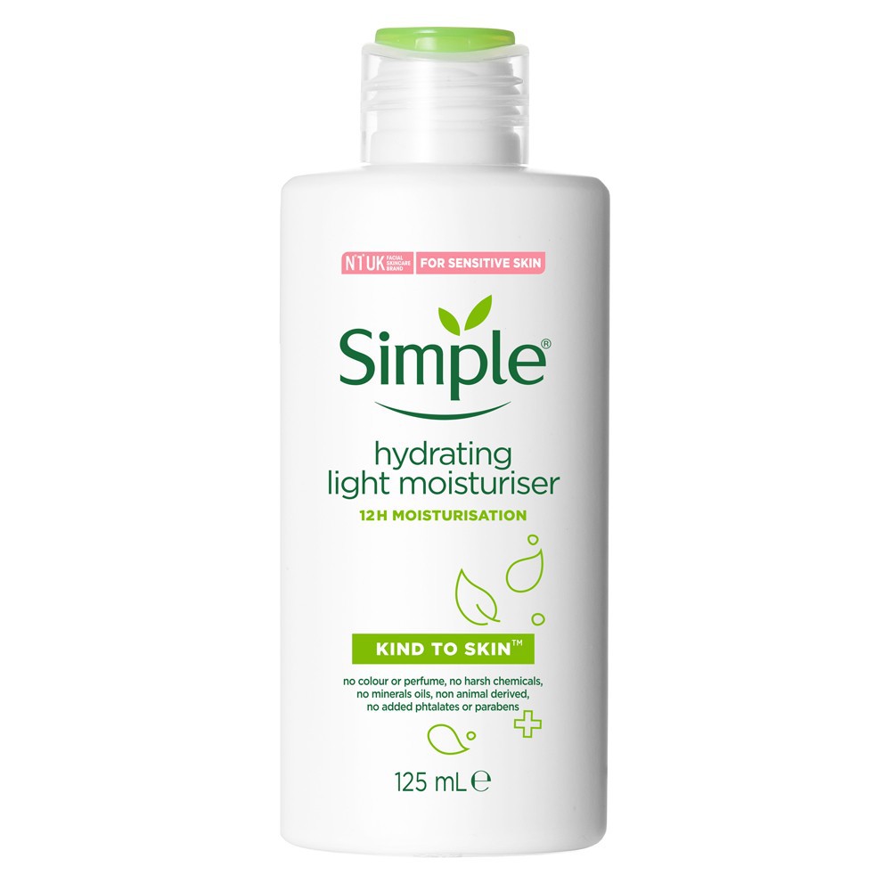 Sữa Dưỡng Da Simple Kind To Skin Hydrating Light Moisturiser 125Ml
