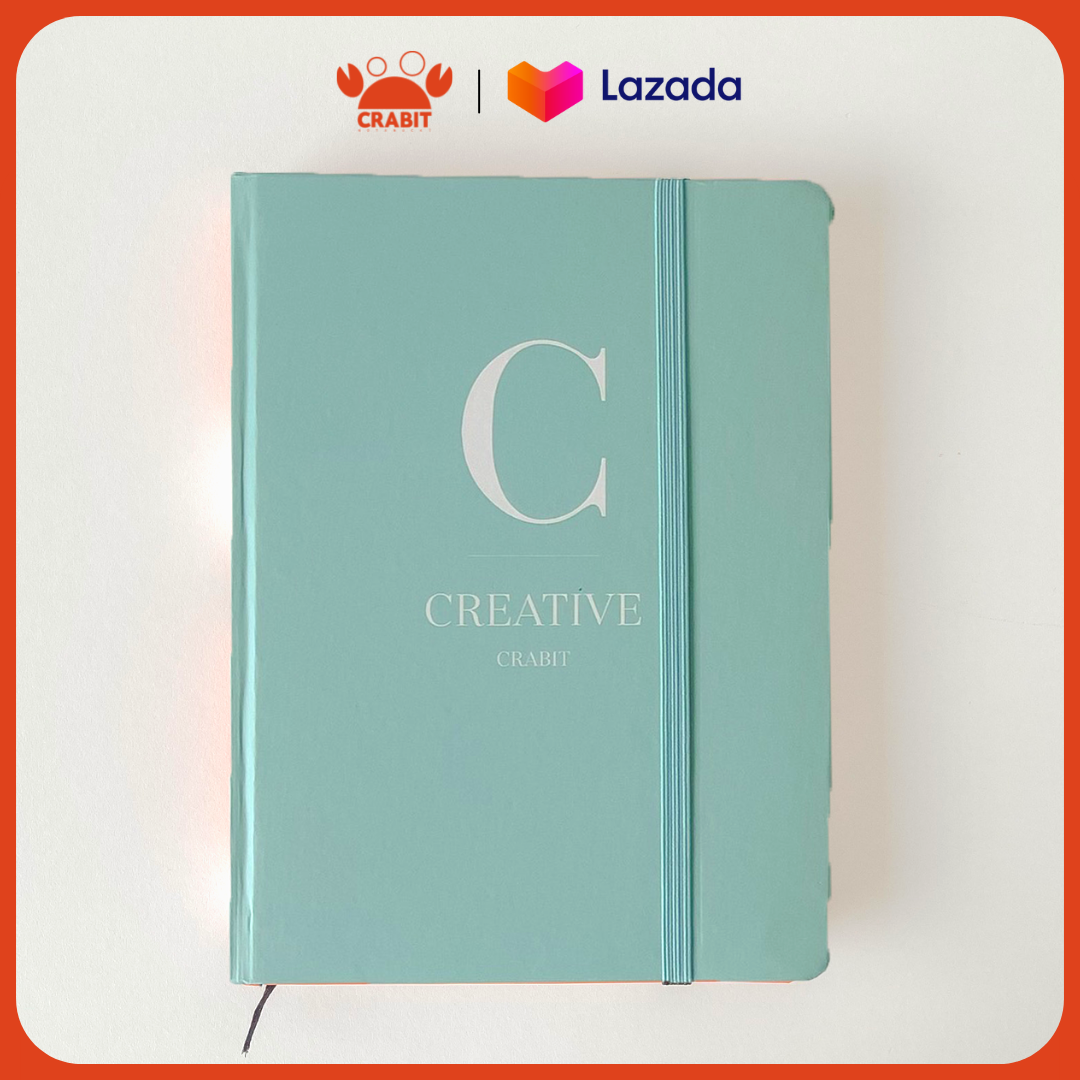 Sổ lịch kế hoạch Crabit Planner (4 bản chữ C-P-U-E) sổ lịch không in sẵn ngày