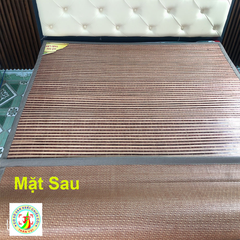 Chiếu trúc vân gỗ sịn thái lan cao cấp_hàng nhập khẩu