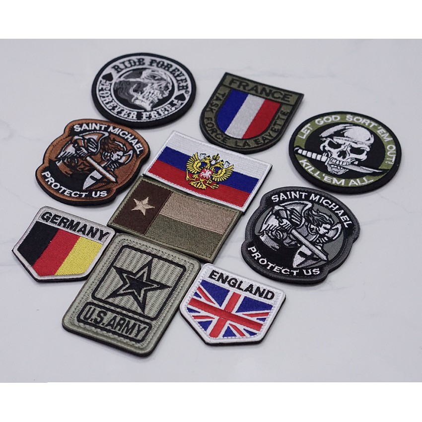 [HCM]Miếng patch dán logo vải thêu tactical 511.