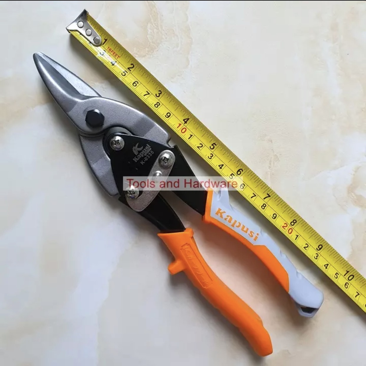 Kéo cắt tôn thẳng chuẩn Nhật Kapusi