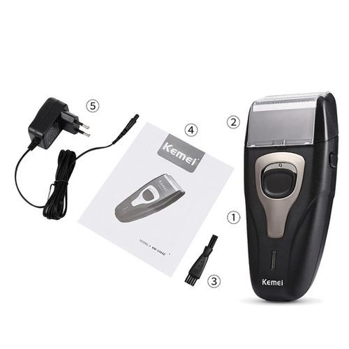 Máy cạo râu khô lưỡi kép kemei km - 1103