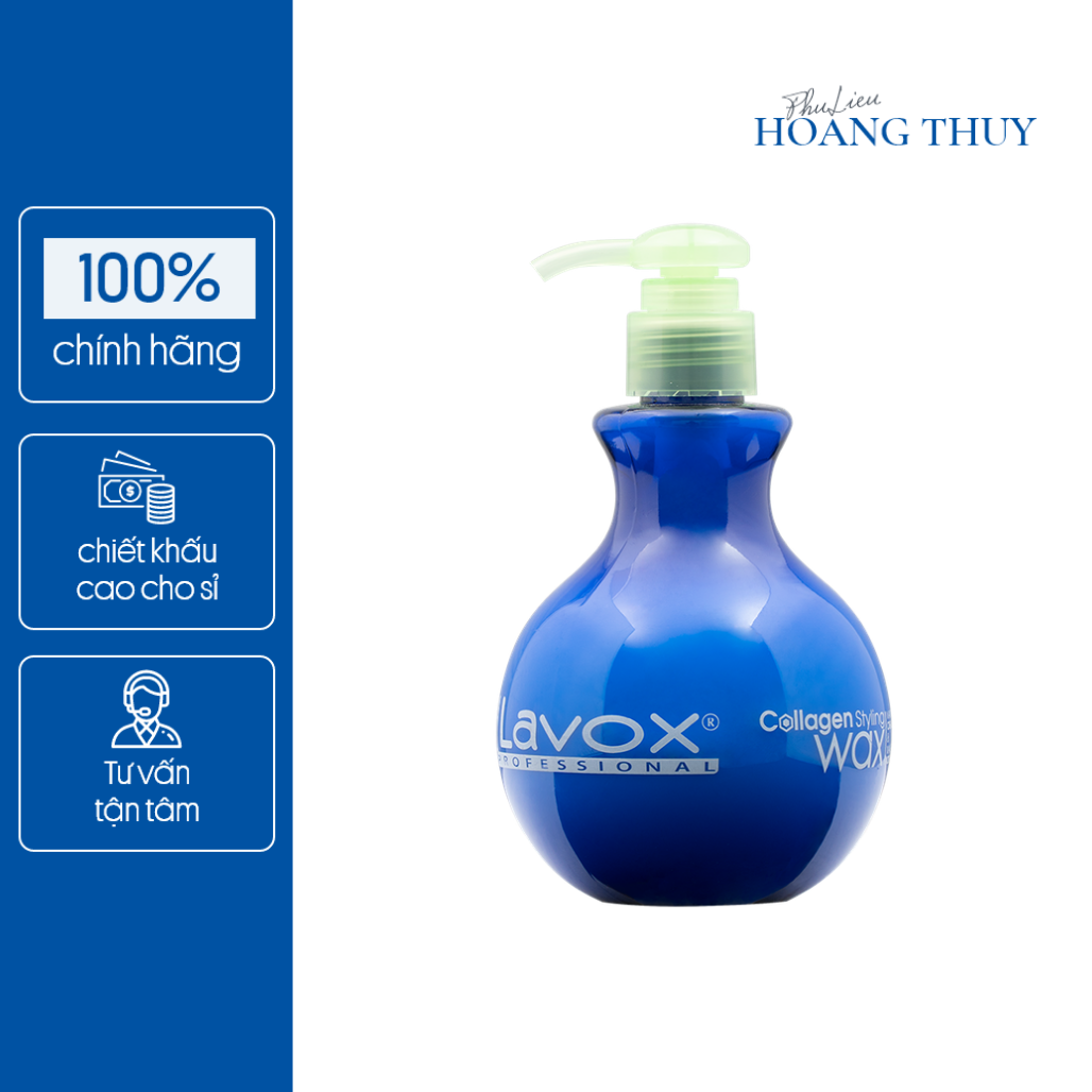 Wax LAVOX Tạo Nếp Collagen Dưỡng Bóng (300ml)