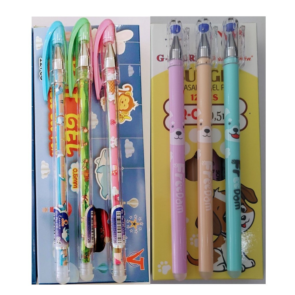 Hộp bút gel xoá được gstar