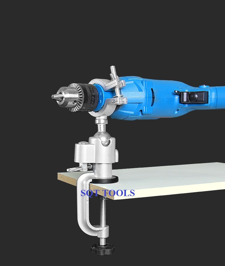 e tô kẹp bàn giữ máy khoan mài khắc - ê tô đa năng xoay 360 độ - kẹp giữ máy mài khuôn máy khoan thẳng