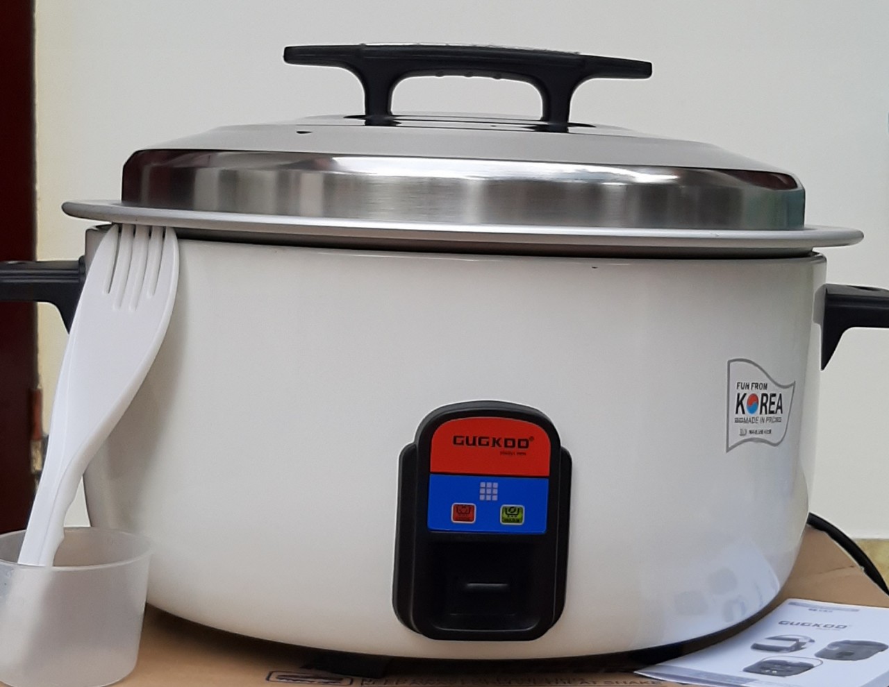 Nồi cơm điện CCuckoo 23l 3000w, nấu 6kg gạo, nồi cơm điện công nghiệp phù hợp cho nhà hàng khách sạn, căng tin, noi com dien uy tin bảo hành 12 tháng