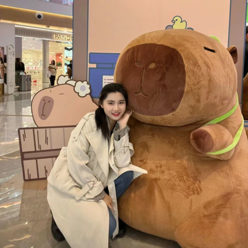 THÚ BÔNG CHUỘT LANG GẤU BÔNG SIZE LỚN KHỔNG LỒ CAPYBARA