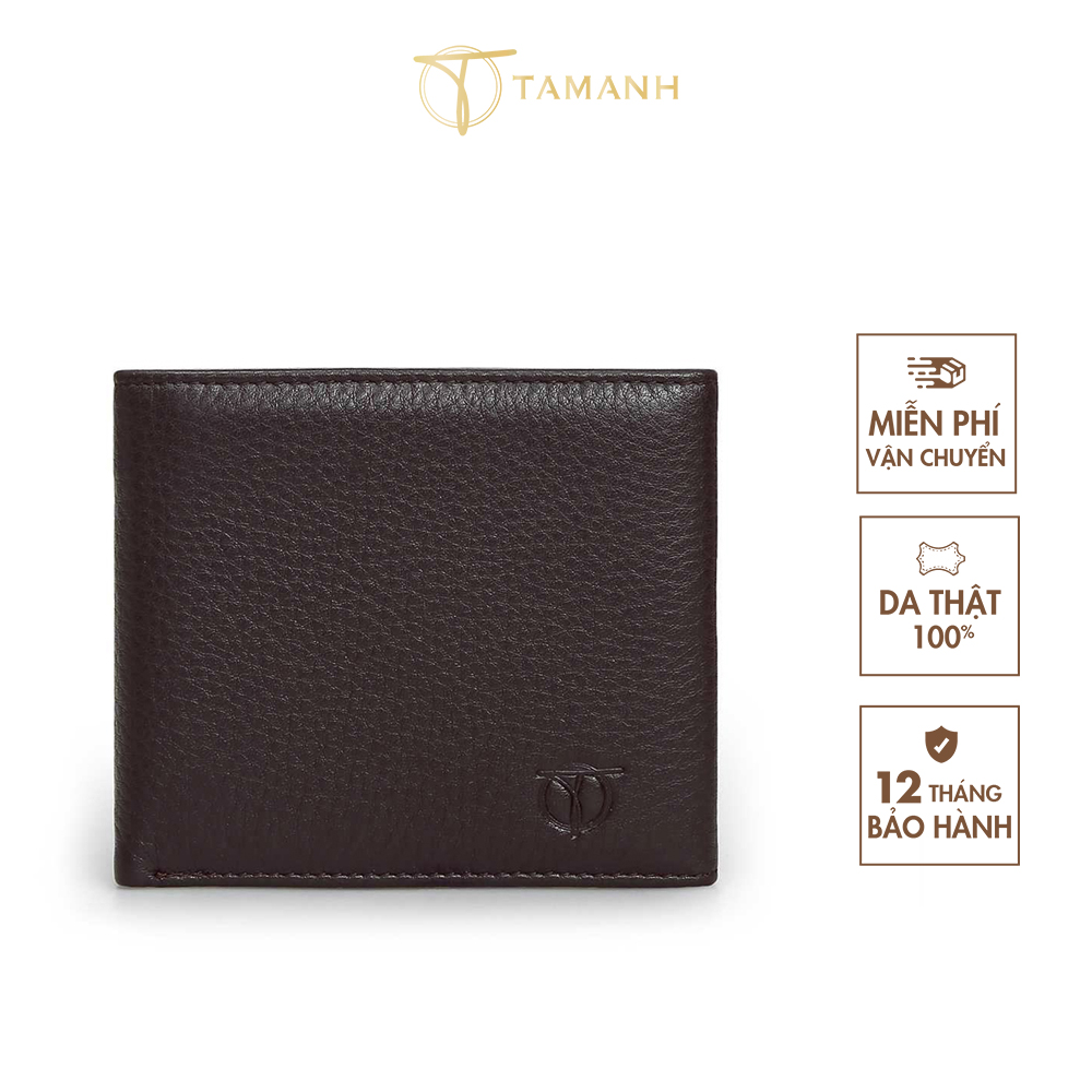 Ví da nam tâm anh khoá nam châm thời thượng độc lạ vtan043-n