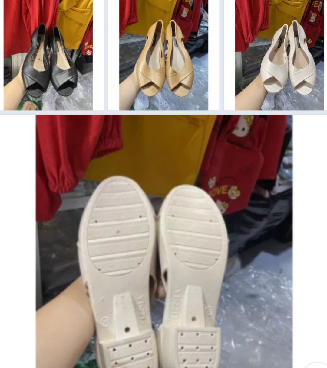 Giày nhựa nữ dẻo mềm 2213 size 36_40
