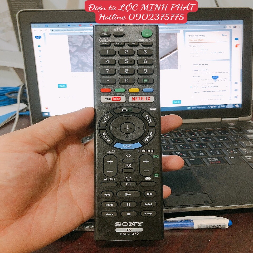 điều khiển tivi sony smart