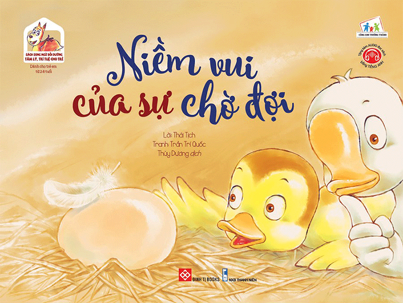 Sách Song Ngữ Bồi Dưỡng Tâm Lý, Trí Tuệ Cho Trẻ - Niềm Vui Của Sự Chờ Đợi- Sách Thiếu Nhi