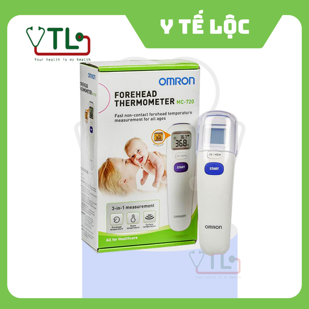 Nhiệt Kế Điện Tử Đo Ở Trán Mc - 720