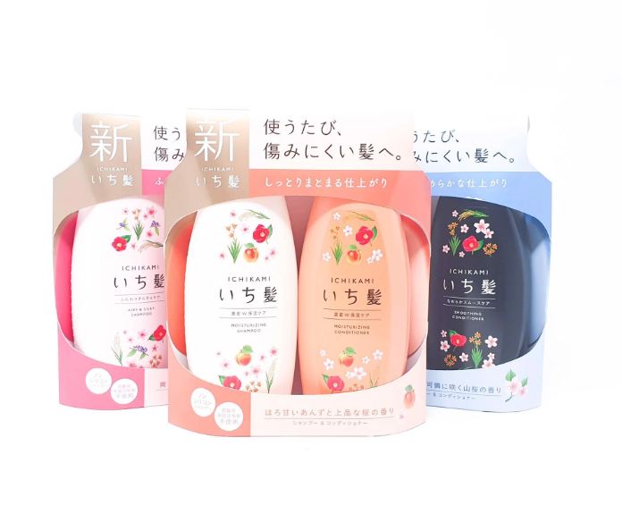 Gội xả ichikami set 2 mẫu mới 2020 nhật bản