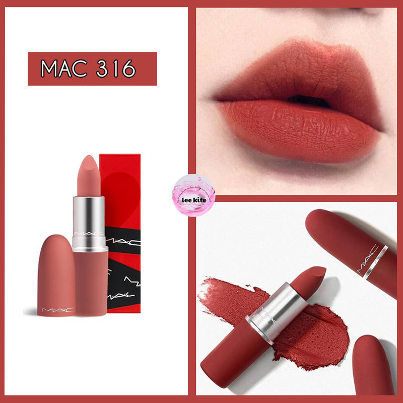 Son mac bản giới hạn 316 devoted to chili – đỏ gạch