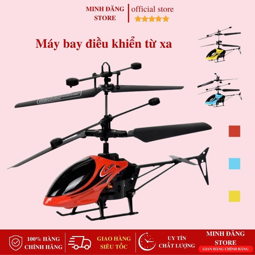 Đồ chơi máy bay trực thăng điều khiển từ xa dành cho bé giúp bé vui chơi vận động phát triển thể chất, máy bay mini điều khiển từ xa kèm pin sạc