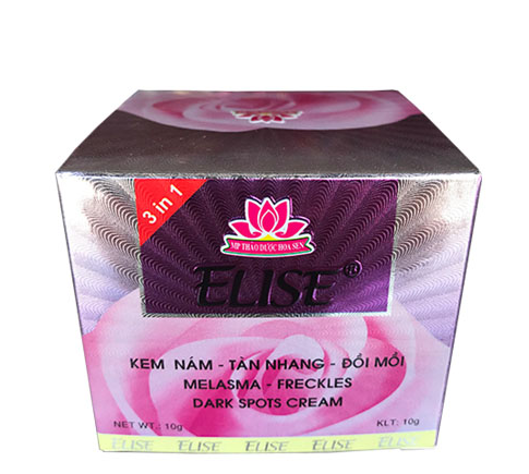 kem nám tàn nhang đồi mồi elise