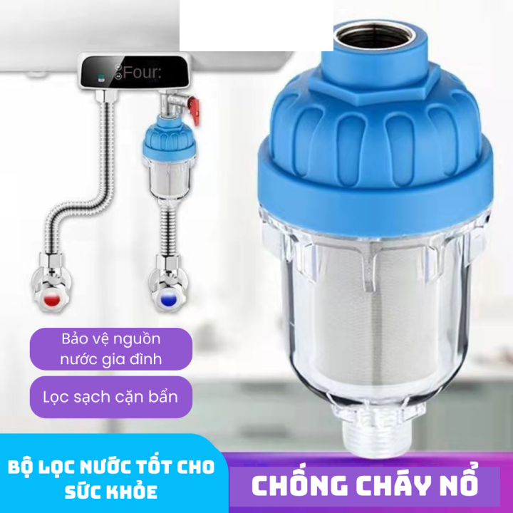 Bộ lọc nước bình nóng lạnh, Bộ Lọc cặn Bình nước nóng - Lọc nước Bình nóng lạnh, Vòi sen, Máy giặt
