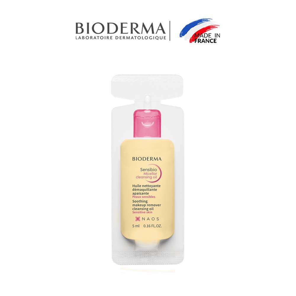 [QUÀ TẶNG KHÔNG BÁN] Dầu tẩy trang  làm sạch Bioderma Sensibio Micellar cleansing oil - 5ml