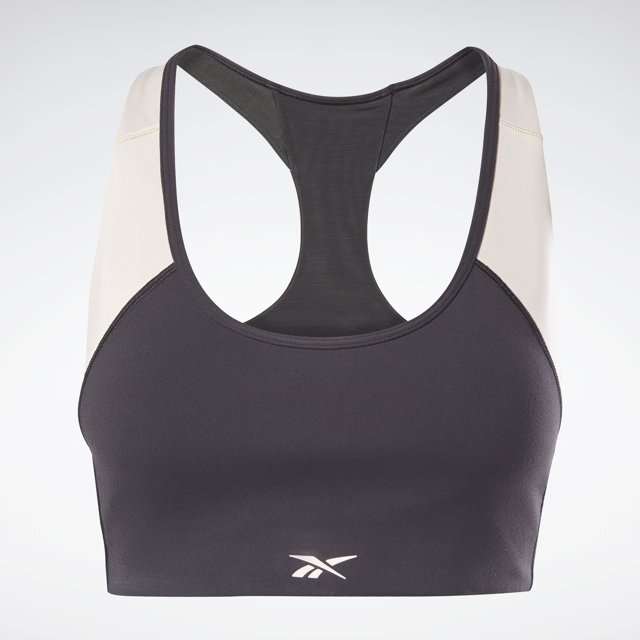 Reebok áo bra tập luyện nữ lux racer bra colorblock gs8925