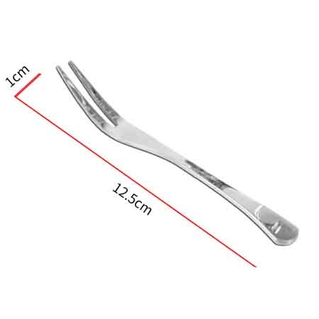 Combo 10 nĩa trái cây, Combo 10 Nĩa Ăn Trái Cây Inox Cao Cấp, Combo 10 nĩa trái cây inox sáng bóng và độ bền cao, Bộ Nĩa Xiên Trái Cây