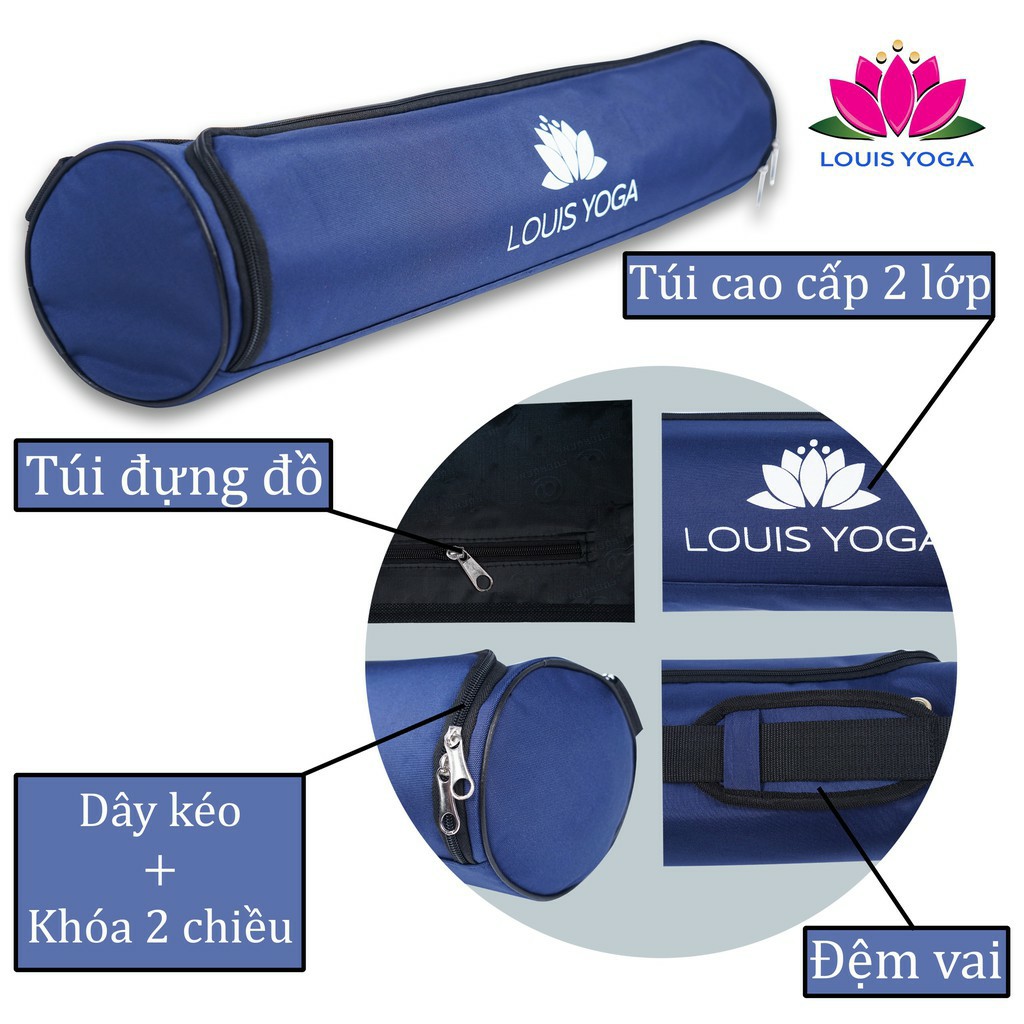 Túi đựng thảm cao su tập yoga - thương hiệu louis yoga