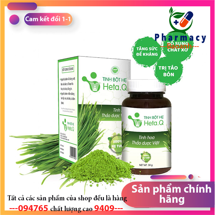 Tinh bột hẹ heta Q - hỗ trợ chữa táo bón, biếng ăn ở trẻ nhỏ - Tăng cường hệ miễn dịch - Hàng chính hãng - Đánh giá 5 sao - chất lương cao