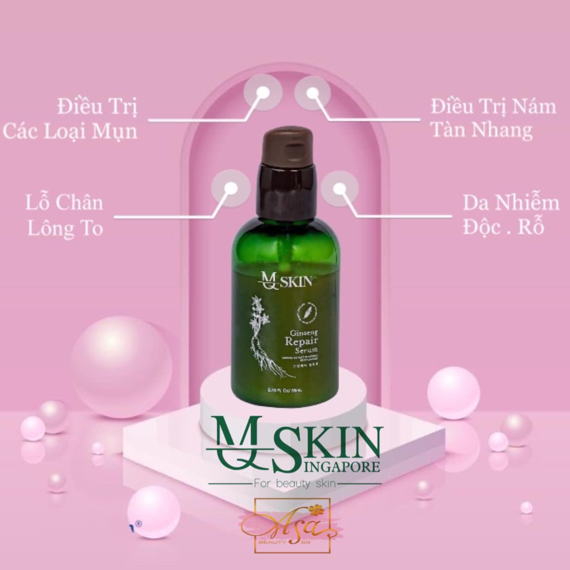 [ LÌ XÌ 100K ] SERUM TÁI TẠO DA 80ML [ T&P BEAUTY ] thải độc da, làm sạch sâu , tăng tuần hoàn máu, giúp da trắng hồng tự nhiên.